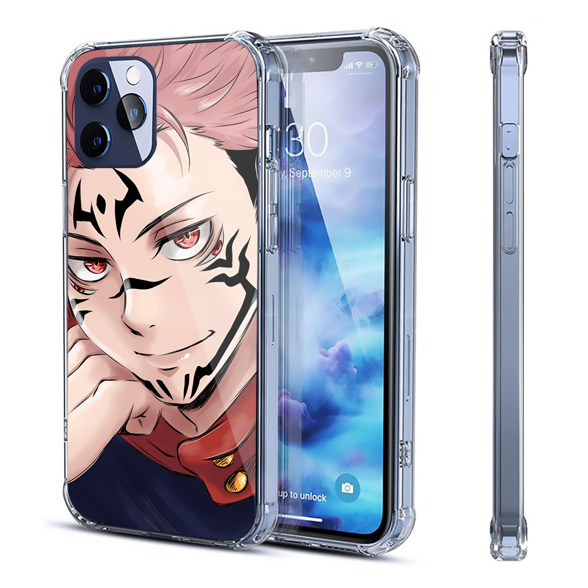 （画像用） SPY×FAMILY间谍家家酒 【iPhone 12シリーズ対応】透明スマホケース（クリアソフトケース）